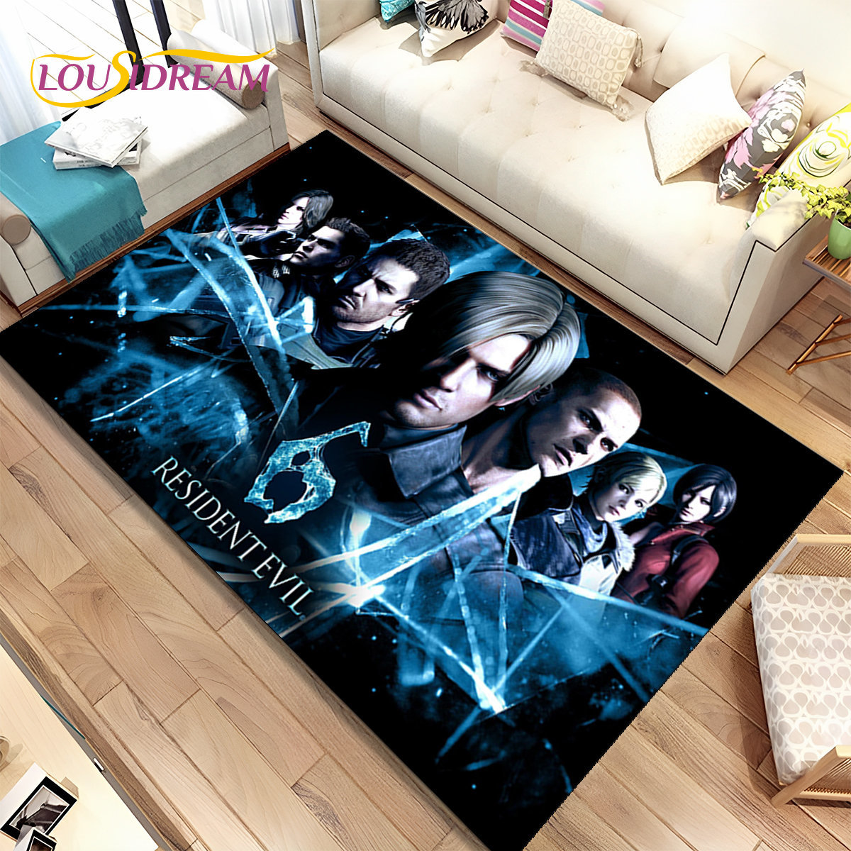 3D R-Resident Evil Games Gamer - огляд і ціна Home Bathroom Rugs