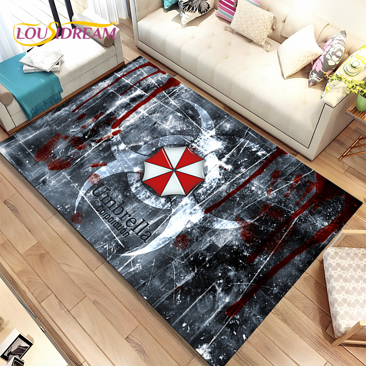 3D R-Resident Evil Games Gamer - огляд і ціна Home Bathroom Rugs