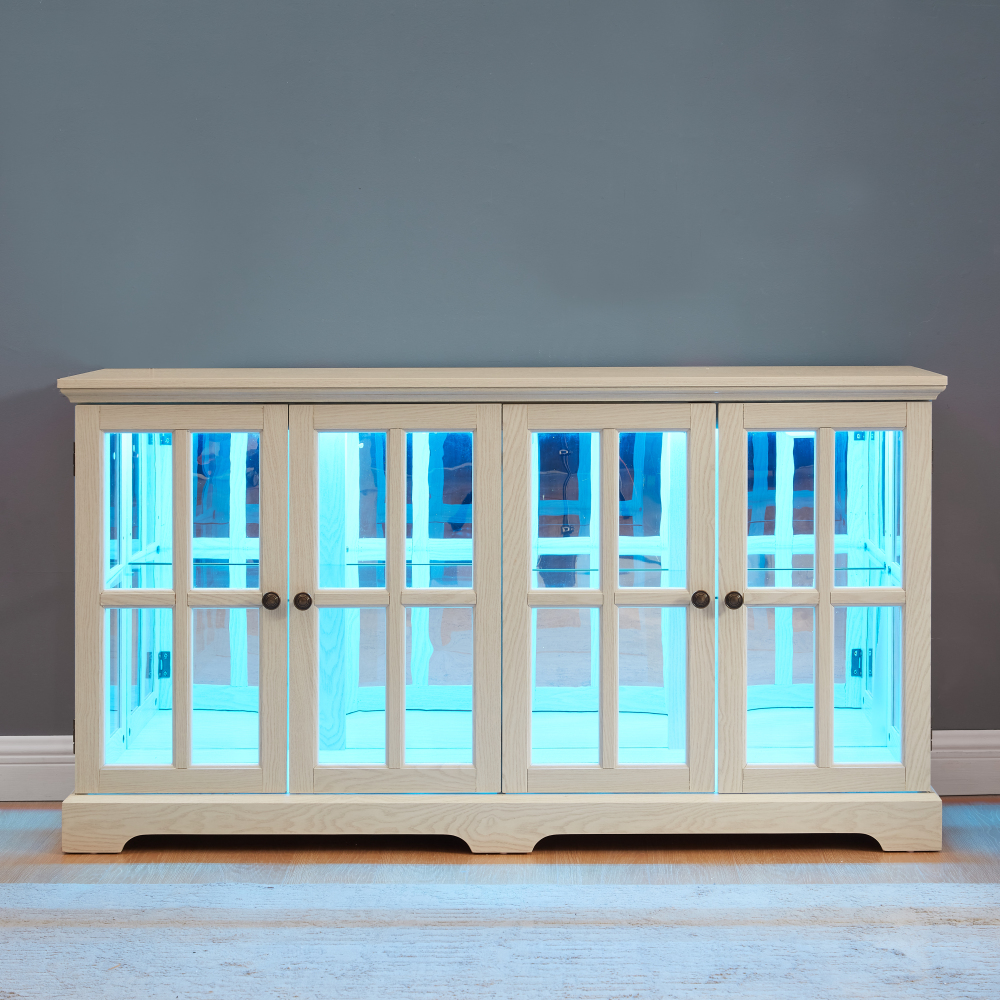 LED Curio Display Cabinet Vint - огляд і ціна Home & Bathroom Building Products Pte Ltd
