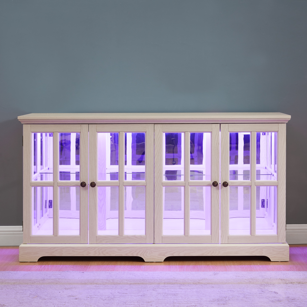 LED Curio Display Cabinet Vint - огляд і ціна Home & Bathroom Building Products Pte Ltd