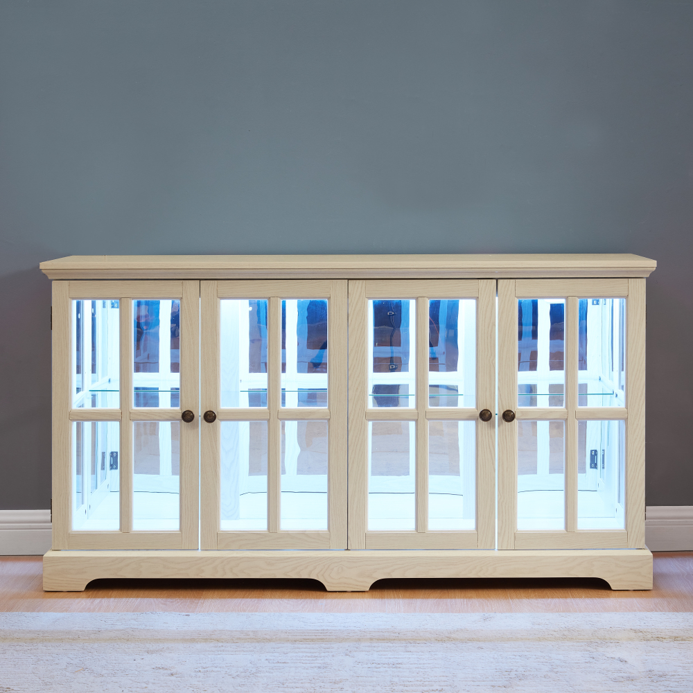 LED Curio Display Cabinet Vint - огляд і ціна Home & Bathroom Building Products Pte Ltd