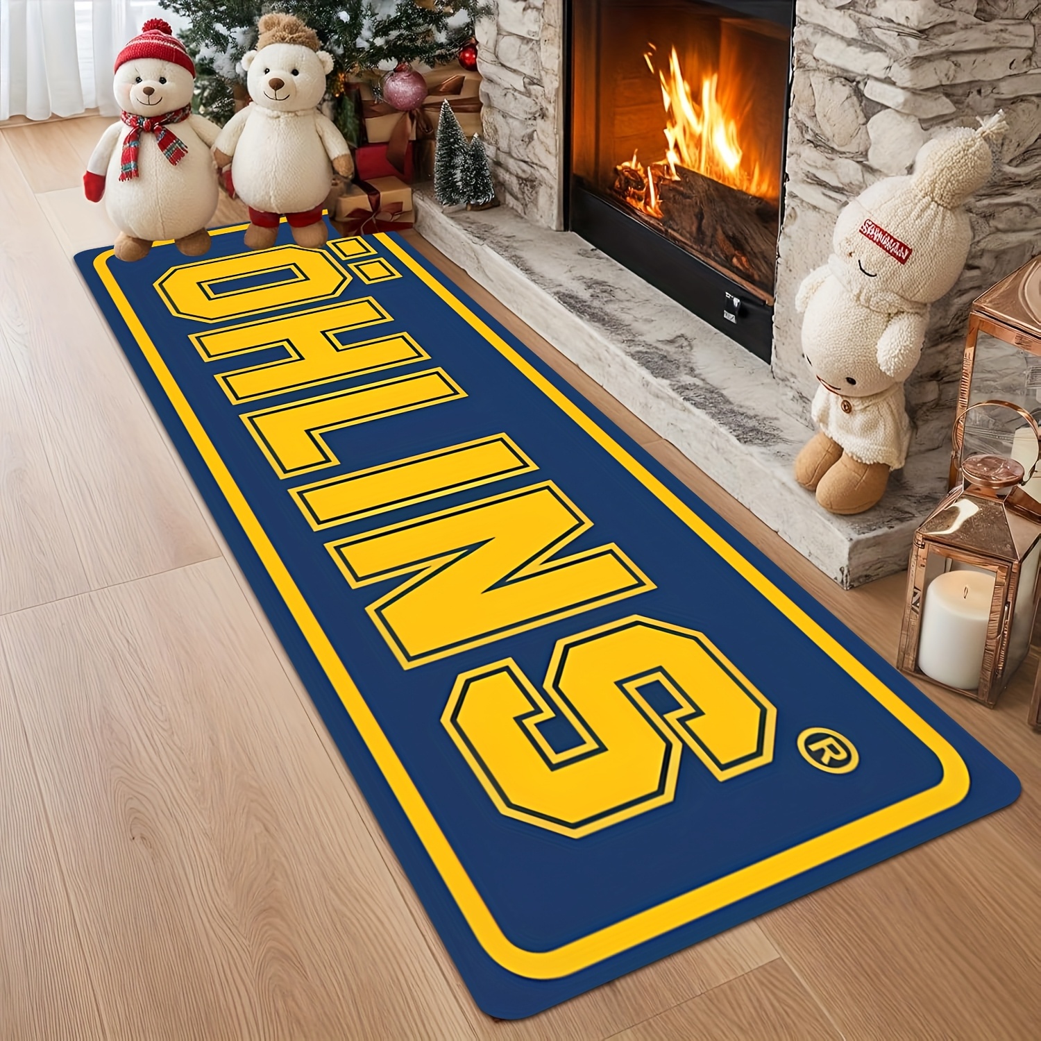 VIKAMA Blue Racing Theme Produ - огляд і ціна Home Bathroom Rugs