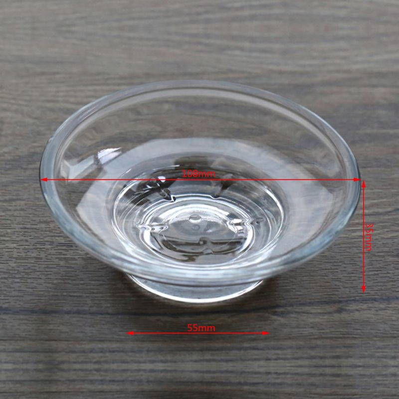 2025 New Soap Dish Round Glass - огляд і ціна Glass Soap Dish