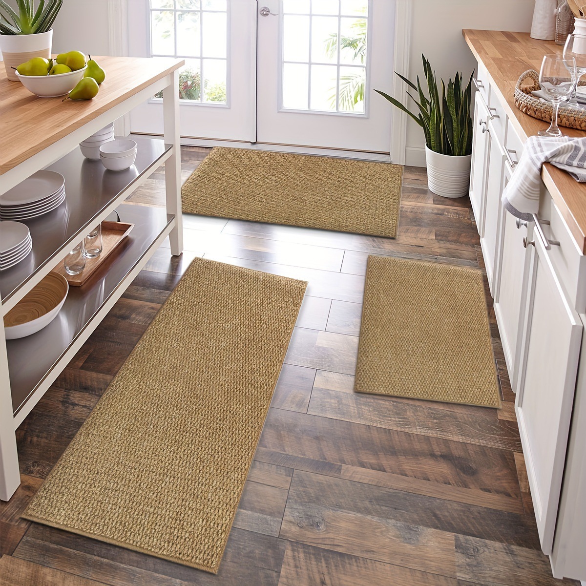 Washable Non-slip Kitchen Rug  - огляд і ціна Home Bathroom Rugs