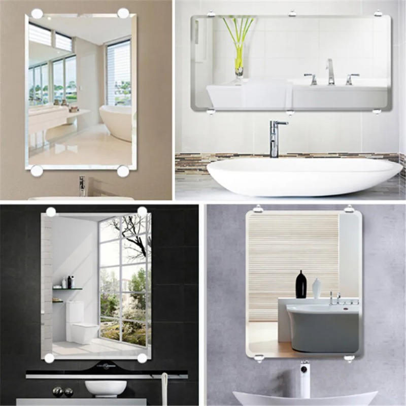 Bathroom Mirror Glass Mirror H - огляд і ціна Home Theater Bathroom