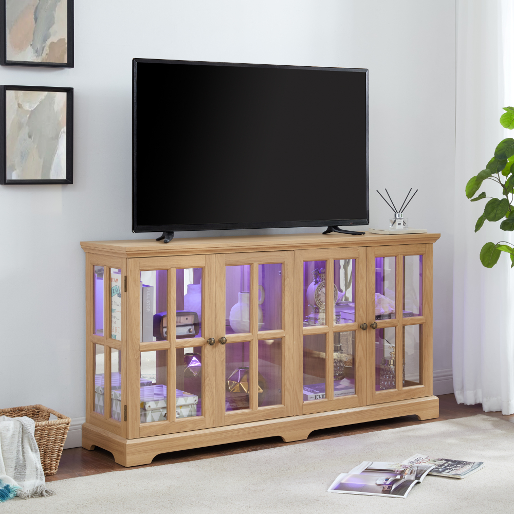 LED Curio Display Cabinet: Gla - огляд і ціна Home & Bathroom Building Products Pte Ltd