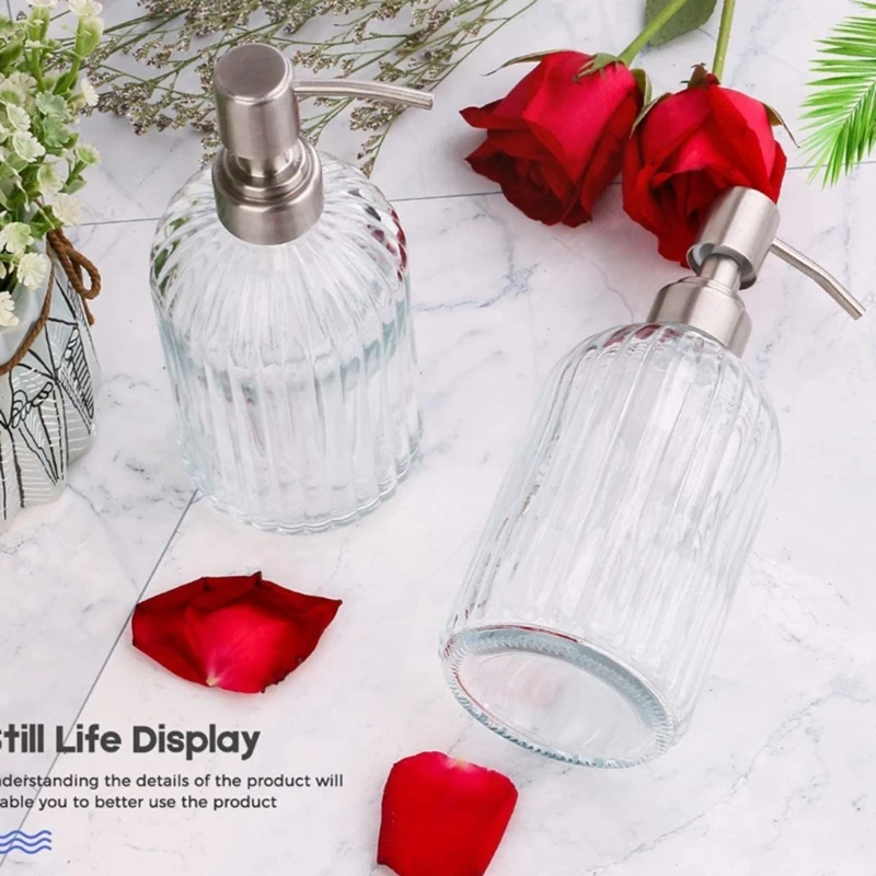 Soap Dispenser Bathroom Clear  - огляд і ціна Glass Soap Dish