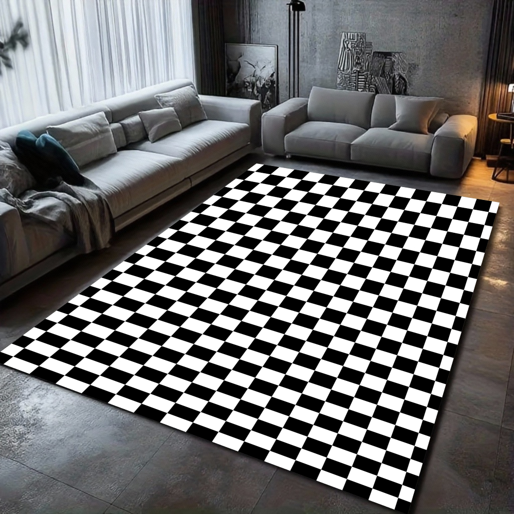 Checkerboard Pattern Carpet Va - огляд і ціна Japanese Home Bathroom Design