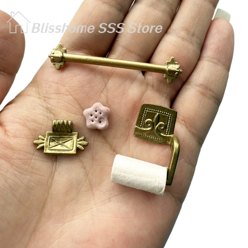 【S】1/12 Dollhouse Simulation P - огляд і ціна Home Bathroom Gadgets