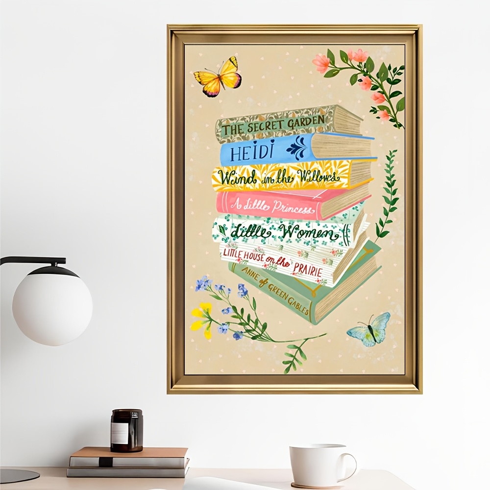 1pc Vintage Library Bookshop C - огляд і ціна Home Bathroom Pictures