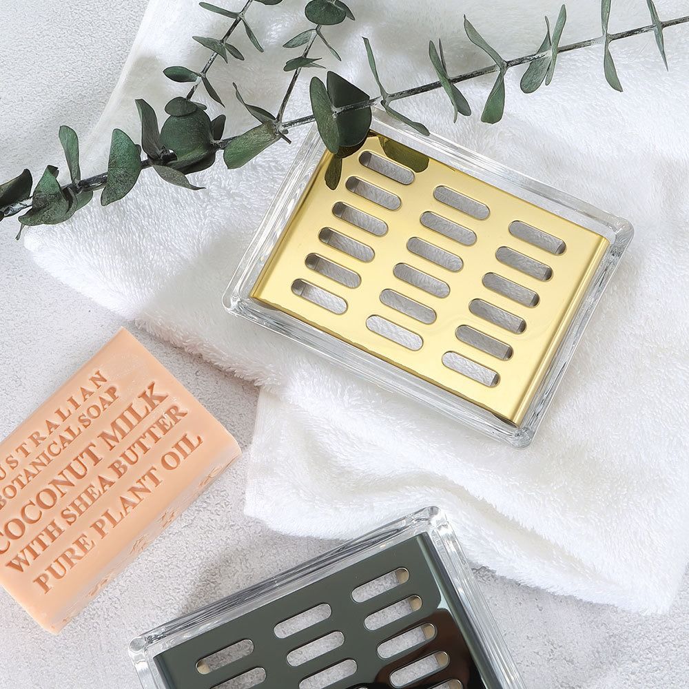 Light Luxury Stainless Steel G - огляд і ціна Glass Soap Dish