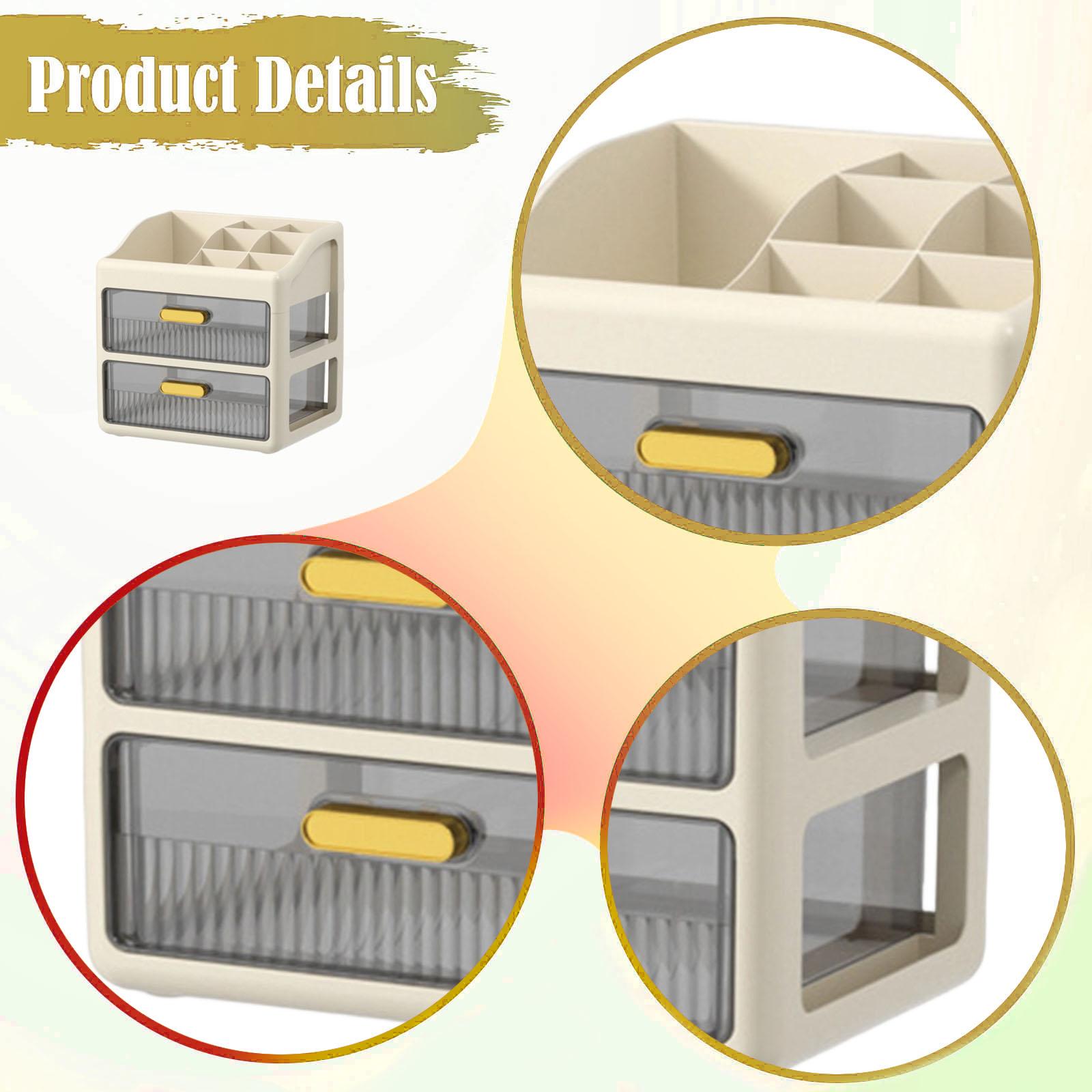 Desk Organizers with Drawers P - огляд і ціна Home Essentials Bathroom Storage