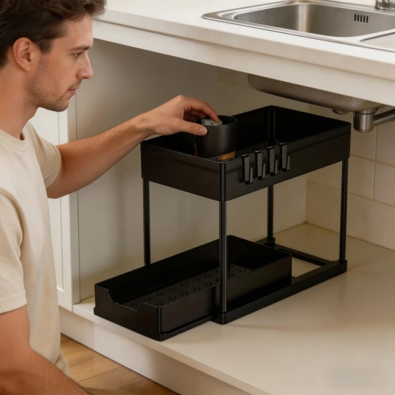 Home Household 1 Pcs 2 Tier Un - огляд і ціна Home Goods Bathroom Cabinets