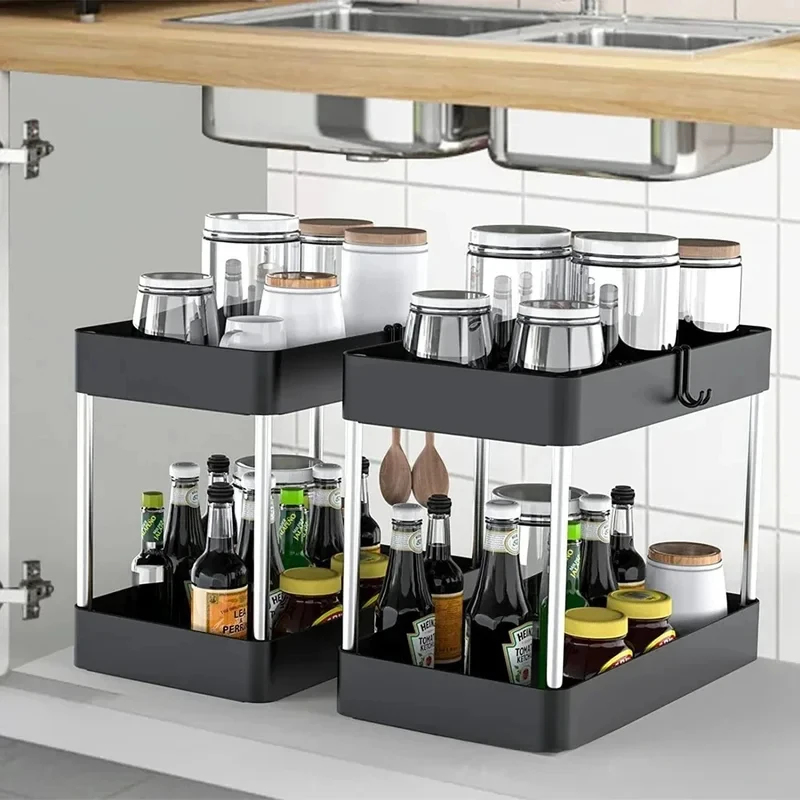 Home Household 1 Pcs 2 Tier Un - огляд і ціна Home Goods Bathroom Cabinets
