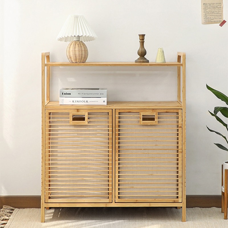 Bamboo Laundry Basket for Bedr - огляд і ціна Home Goods Bathroom Cabinets