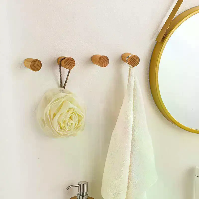 Wall Hanger Wood Hook Beech Ho - огляд і ціна Home Bathroom Gadgets