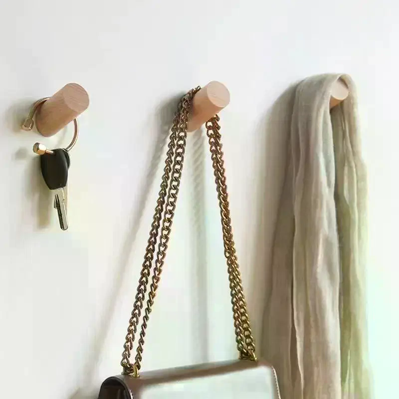 Wall Hanger Wood Hook Beech Ho - огляд і ціна Home Bathroom Gadgets