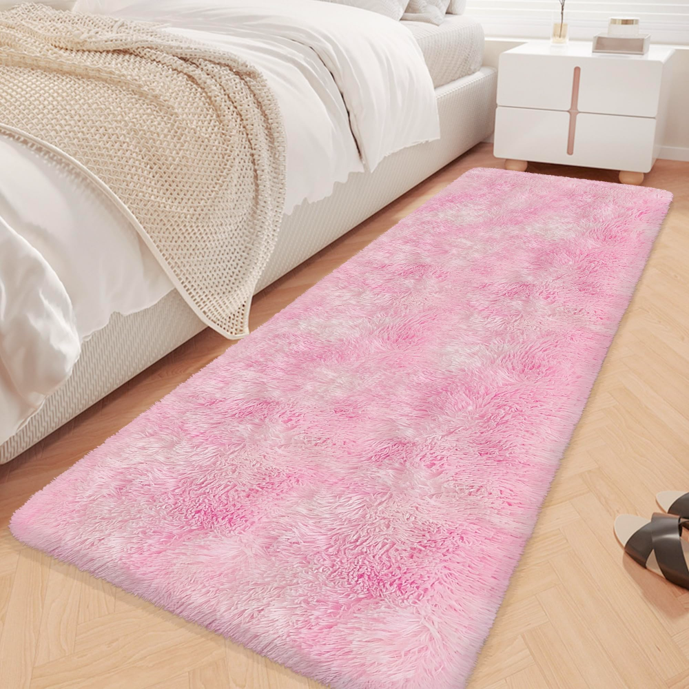 VIKAMA Gradient Blue Fluffy Ru - огляд і ціна Home Bathroom Rugs