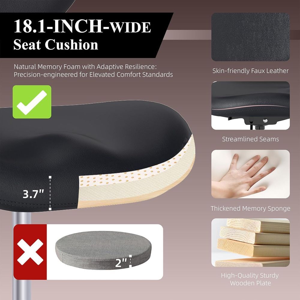 Ergonomic Swivel Chair with Lu - огляд і ціна Home & Bathroom Building Products Pte Ltd