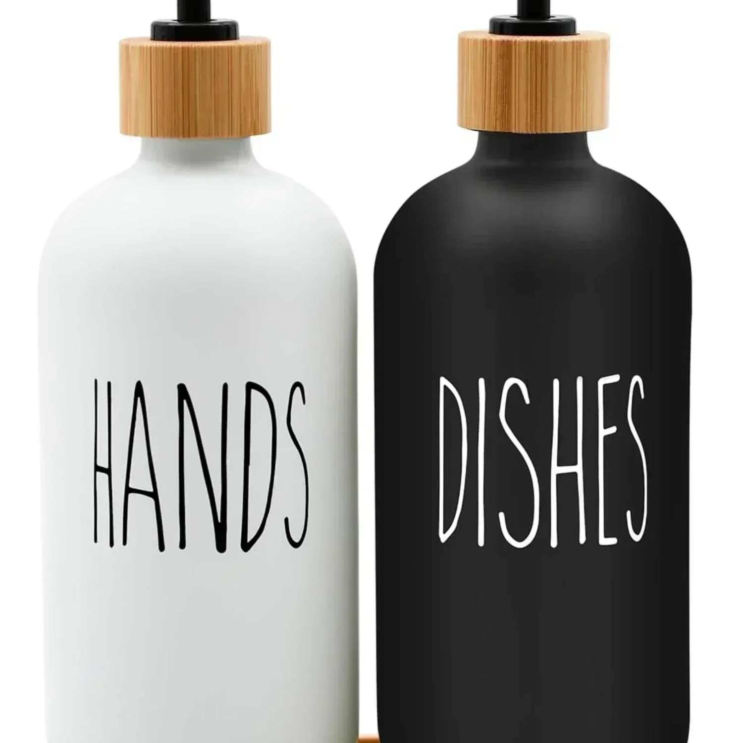 Dish Soap Dispenser Set with B - огляд і ціна Glass Soap Dish