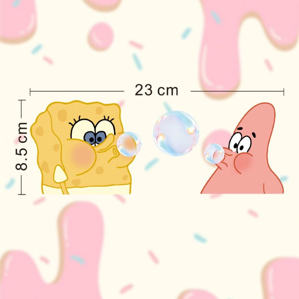 SpongeBob Bathroom Mirror Deca - огляд і ціна Home Theater Bathroom