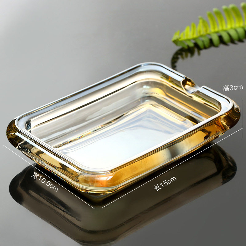Glass Soap Holder Elegant Desi - огляд і ціна Glass Soap Dish