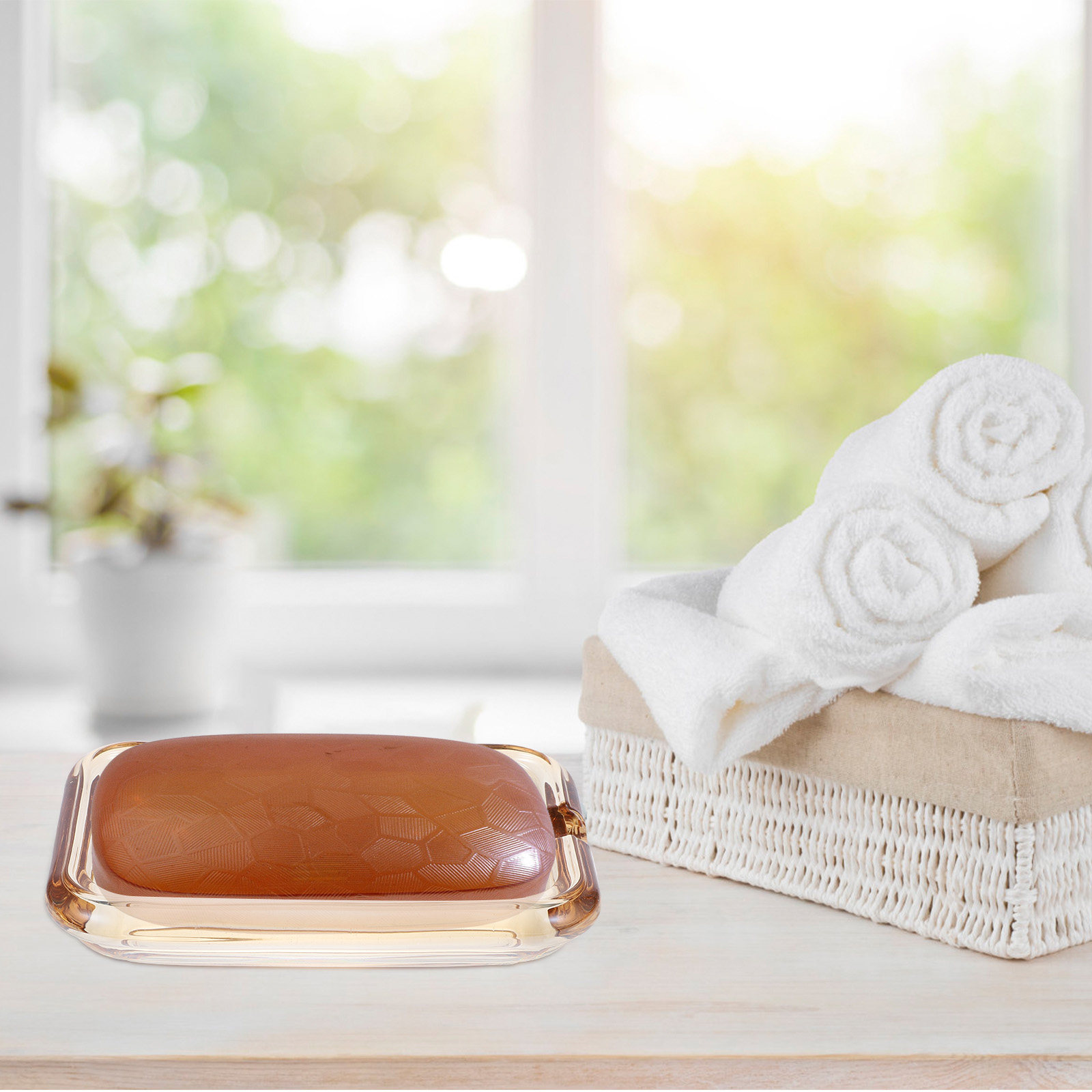 Glass Soap Holder Elegant Desi - огляд і ціна Glass Soap Dish