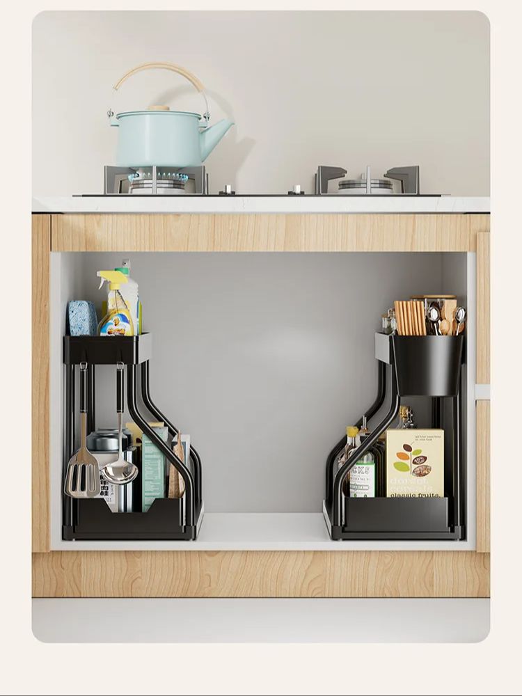 Under Sink Organizer Pull Out  - огляд і ціна Home Essentials Bathroom Storage