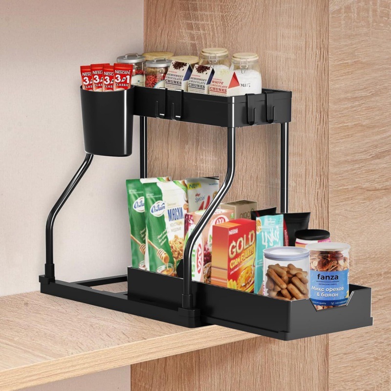 Under Sink Organizer Pull Out  - огляд і ціна Home Essentials Bathroom Storage