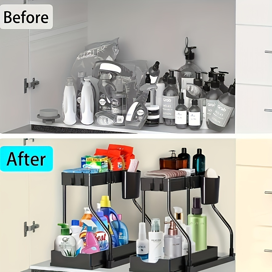 Under Sink Organizer Pull Out  - огляд і ціна Home Essentials Bathroom Storage