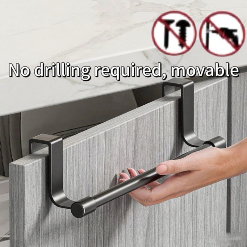 Towel Rod Steel Metal Wire Ove - огляд і ціна Home Goods Bathroom Cabinets